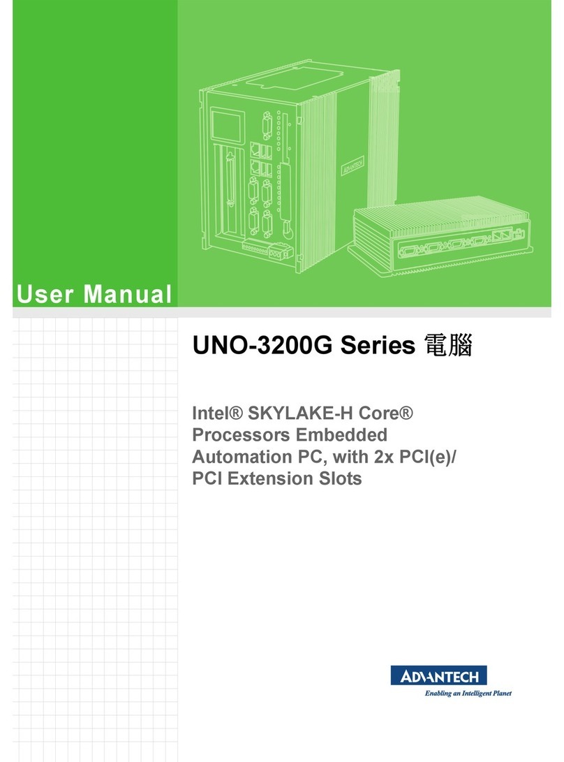 Advantech UNO-3200G Series User manual