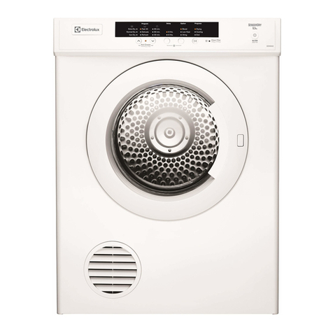 Electrolux EDV5552 user manual