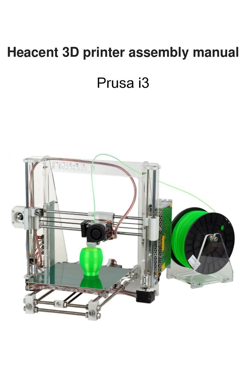 Heacent Prusa i3 Assembly manual