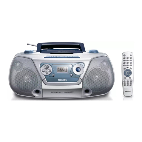 Philips AZ5140 User manual