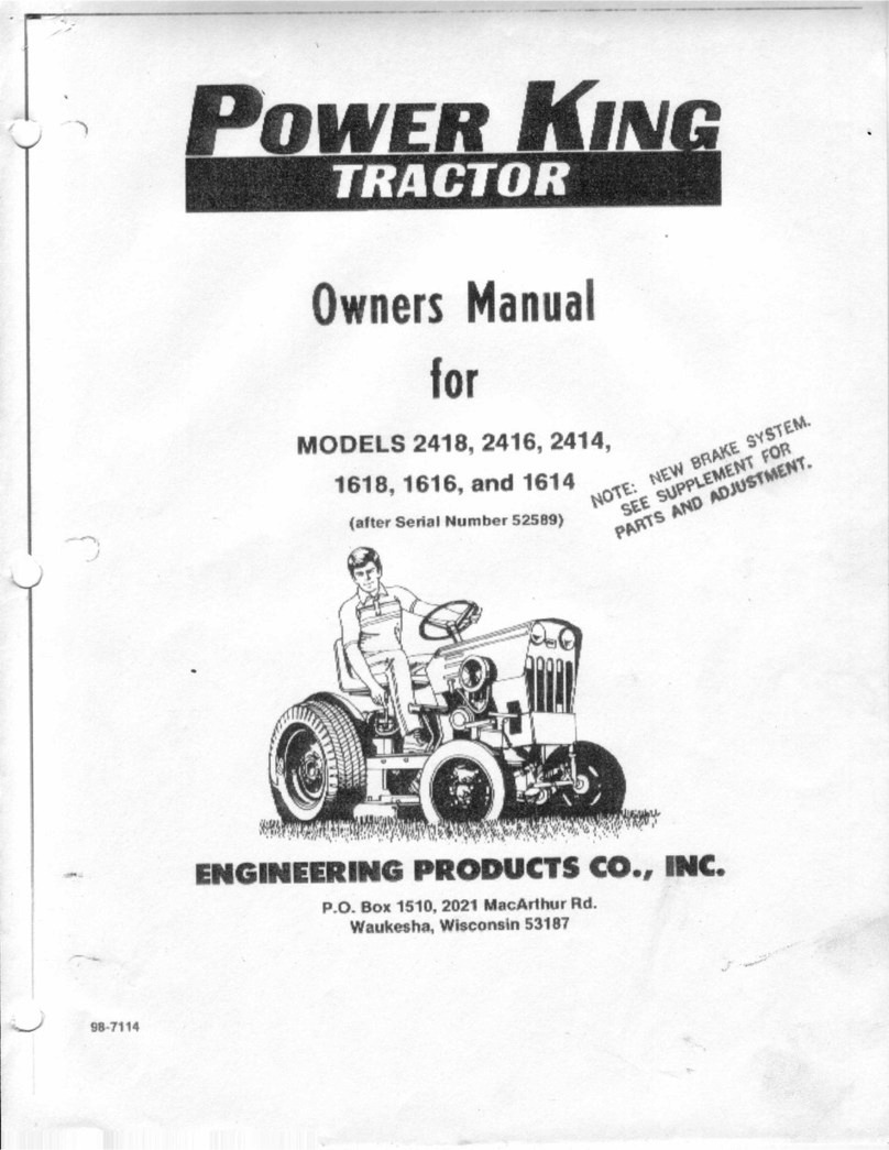 ENGINEERING PRODUCTS 2418 owner's manual