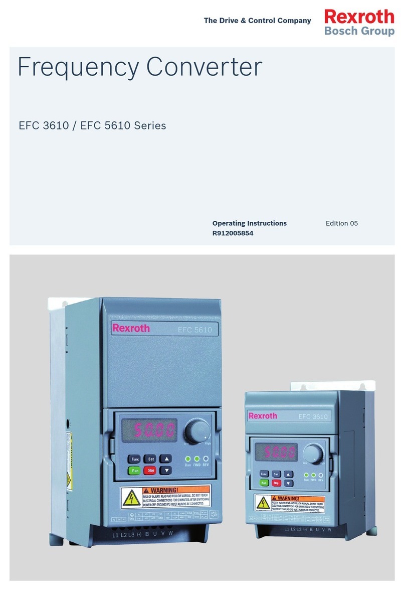 REXROTH EFC 3610 Series User manual