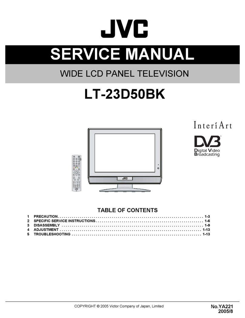 JVC InteriArt LT-23D50BK User manual
