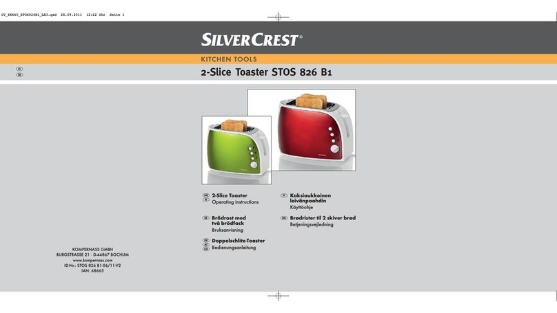 Silvercrest STOS 826 B1 User manual