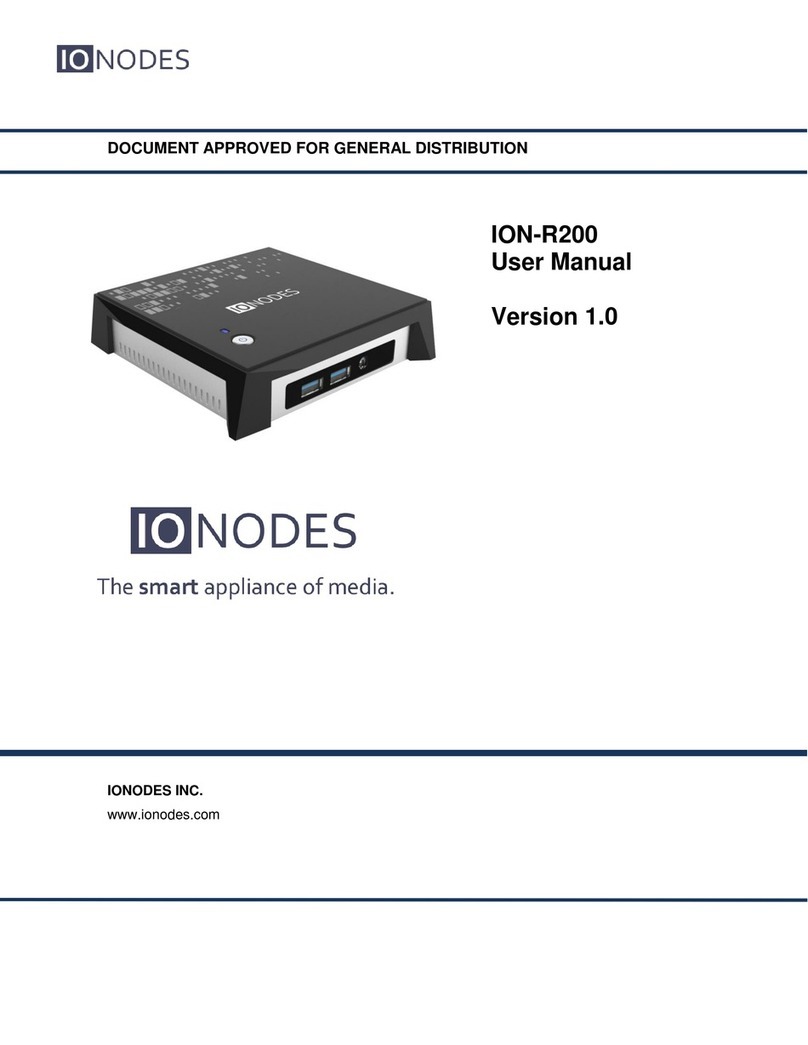 IONODES ION-R200 user manual