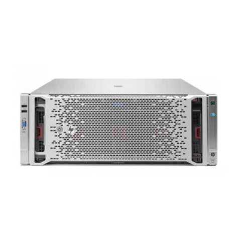 HP ProLiant DL580 Gen8 Manual