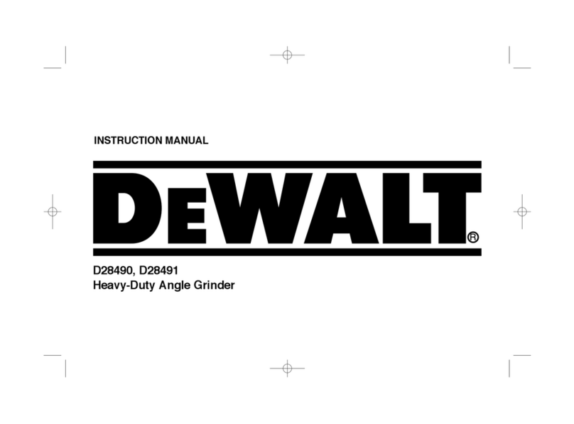 DeWalt D28490 User manual