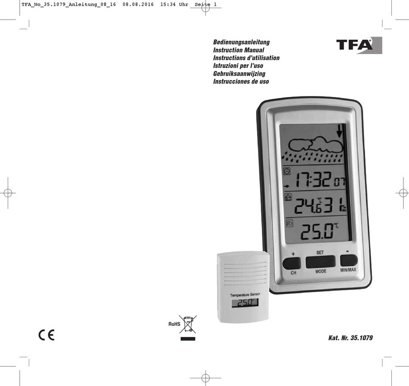 TFA AXIS instruction manual