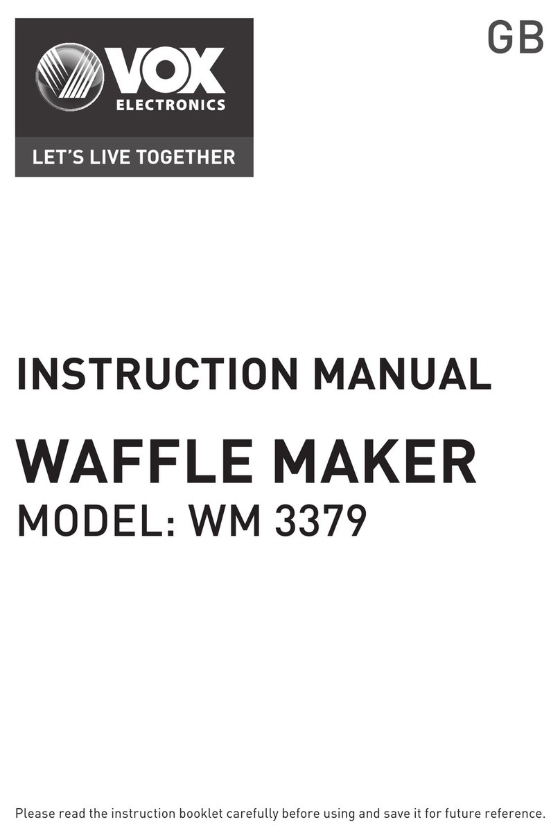Vox WM 3379 instruction manual