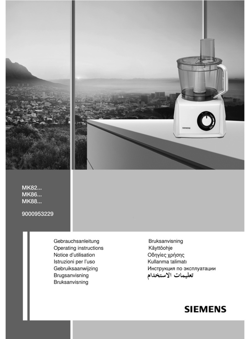 Siemens MK82 SERIES User manual