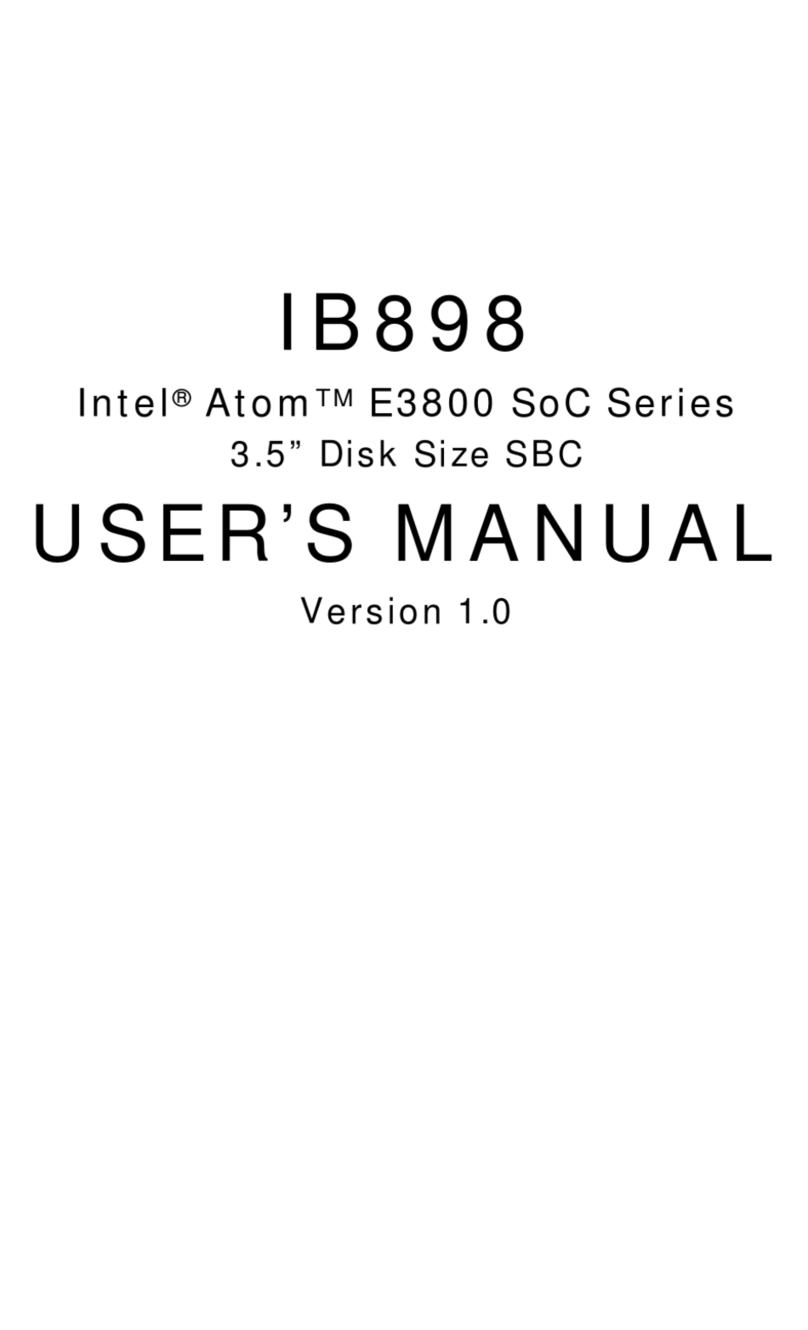 IBASE Technology IB898 User manual