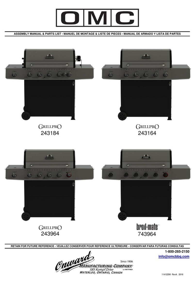 OMC 243184 Assembly manual & parts list