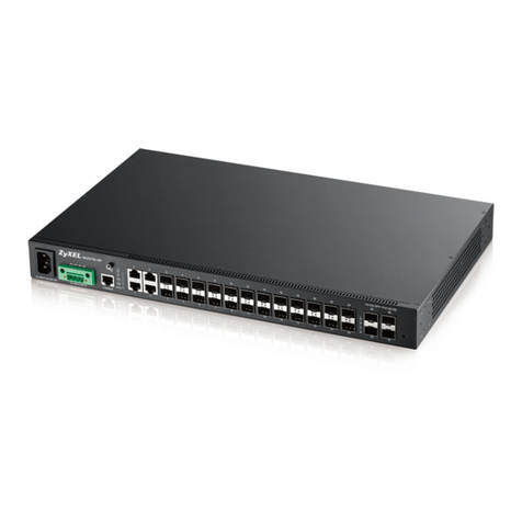 ZyXEL Communications MGS3750-28F User manual