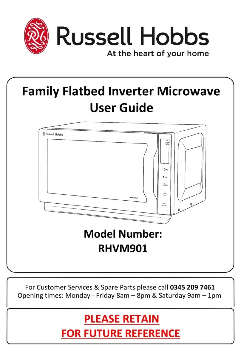 Russell Hobbs RHVM901 User manual