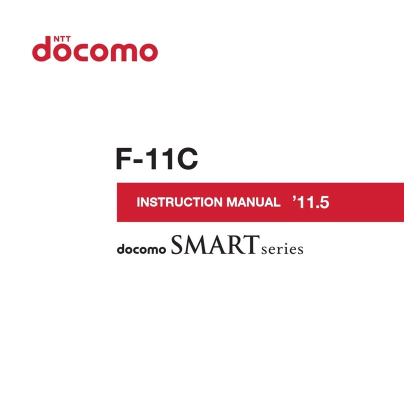 Docomo F-11C User manual