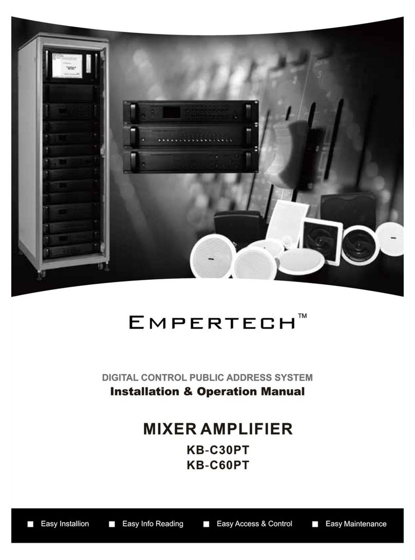 Empertech KB-C30PT User manual