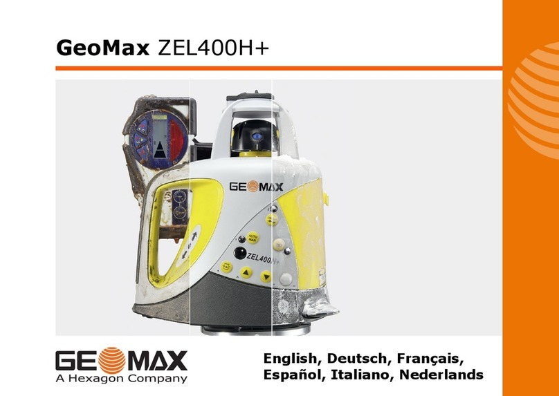 GeoMax ZEL400H+ user manual