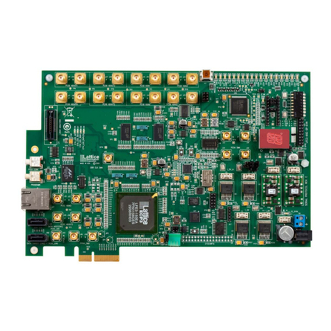 Lattice Semiconductor LatticeECP3 Versa User manual
