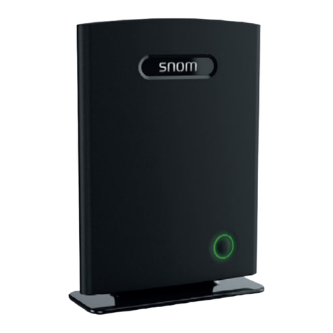 Snom M700 User manual