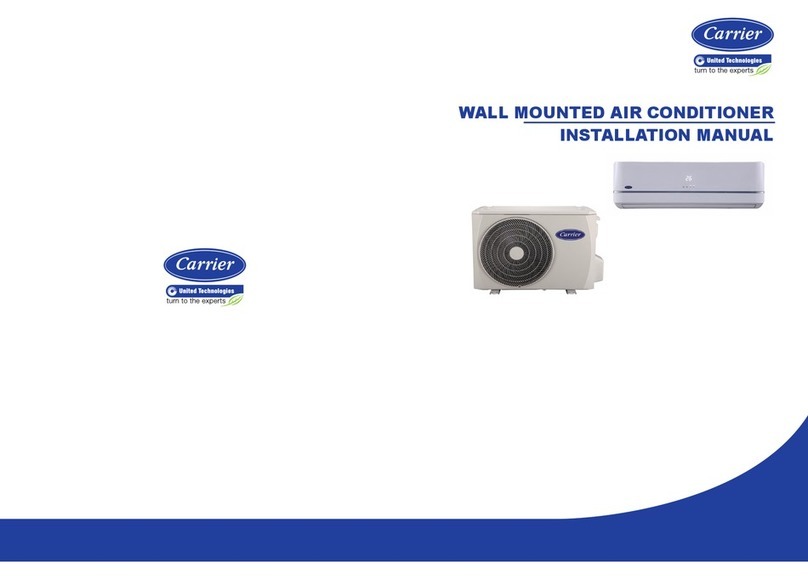 Carrier 38QHM009 User manual