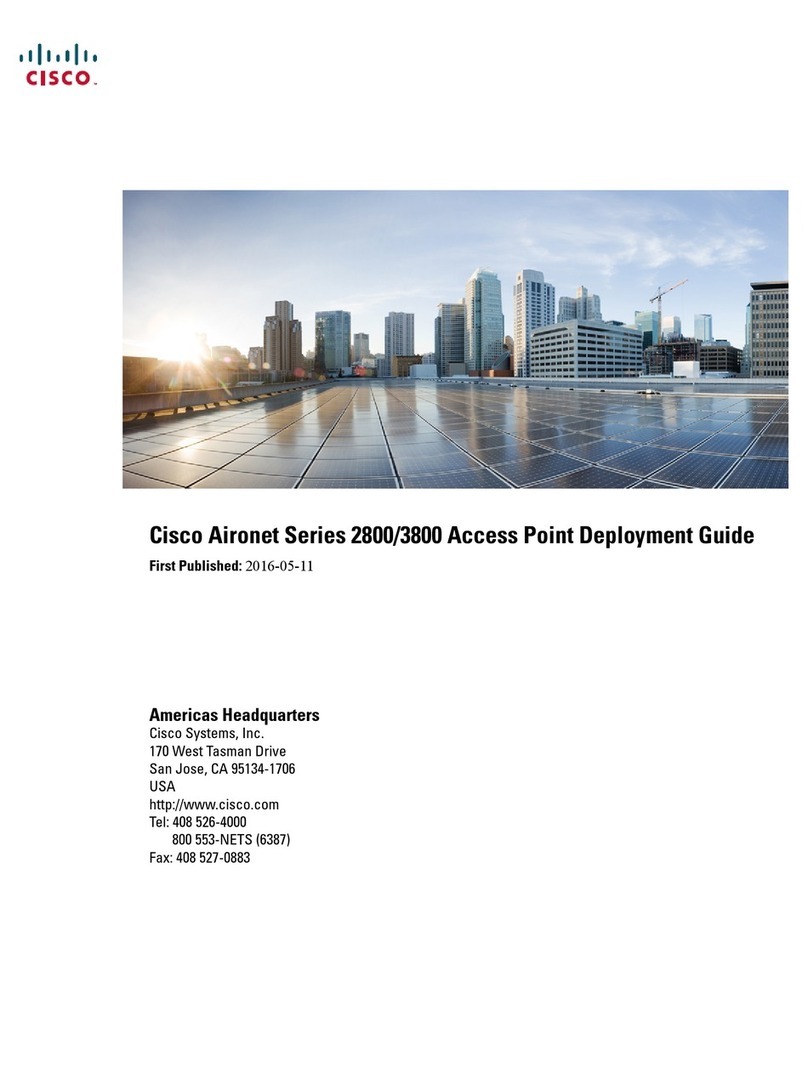 Cisco aironet 2800 series Quick reference guide Cisco aironet 2800 series Quick reference guide