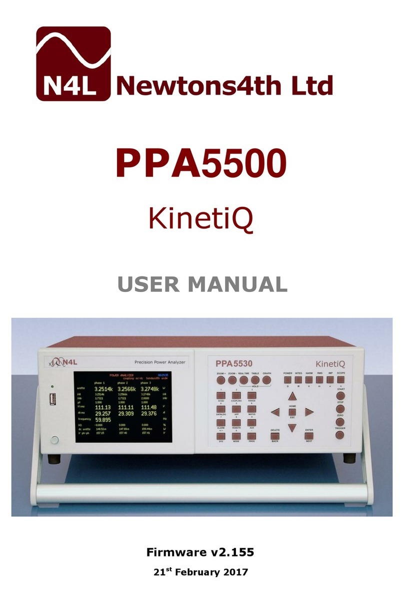Newtons4th PPA 5500 KinetiQ user manual