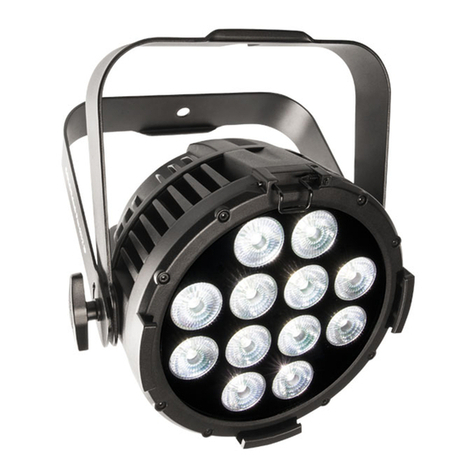 Chauvet COLORdash Par-h12 ip user manual