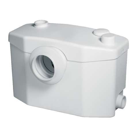 SFA Sanipro XR installation instructions