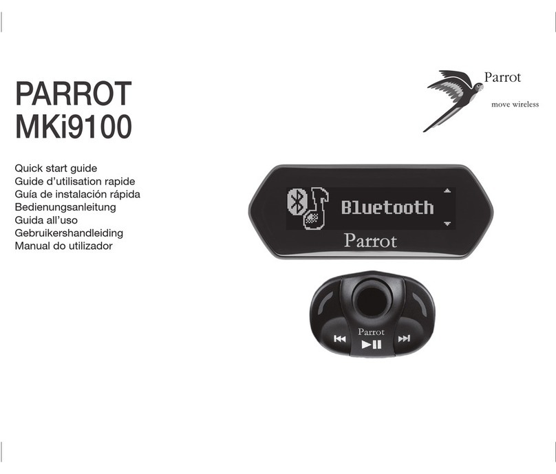 Parrot MKi9100 User manual Parrot MKi9100 User manual