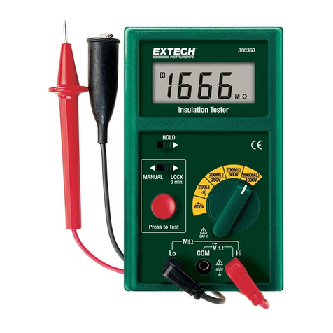 Extech Instruments 380360 User manual
