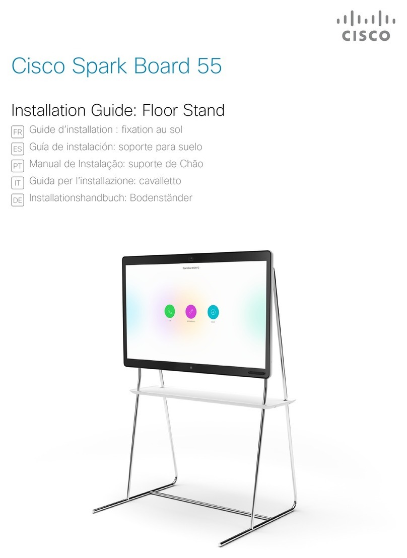 Cisco Spark Board 55 User manual