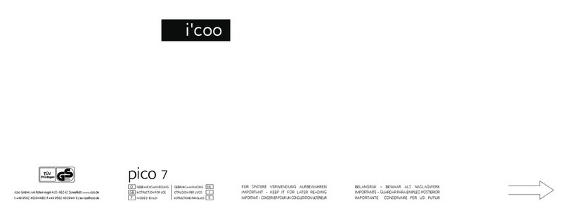 iCoo pico 7 Instructions for use