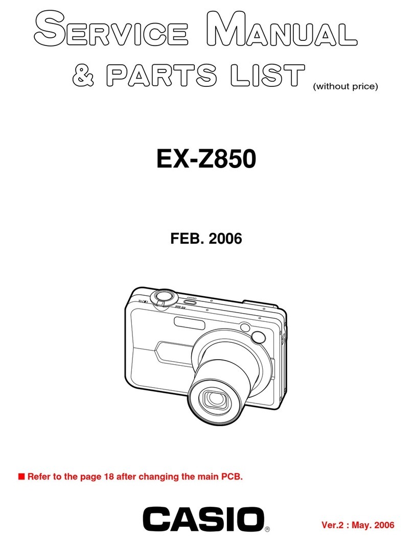 Casio Exilim EX-Z850 Troubleshooting guide