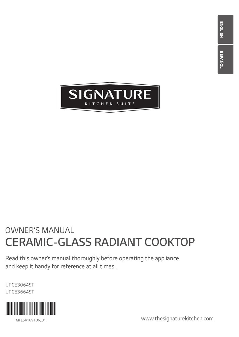 Signature UPCE3064ST User manual