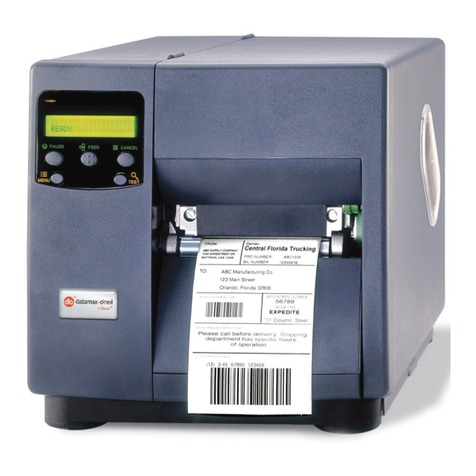 Datamax I-class series Operator's manual