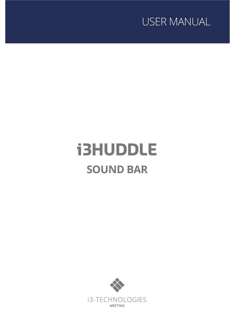 i3-TECHNOLOGIES i3HUDDLE user manual