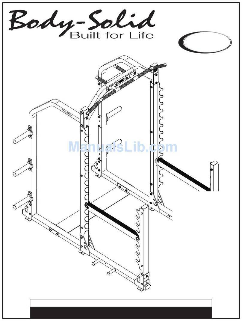 Body Solid smr1000 owner's manual