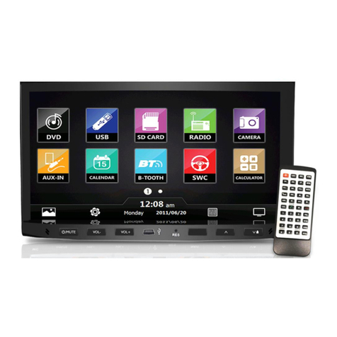 Pyle view PLDNV695B User manual