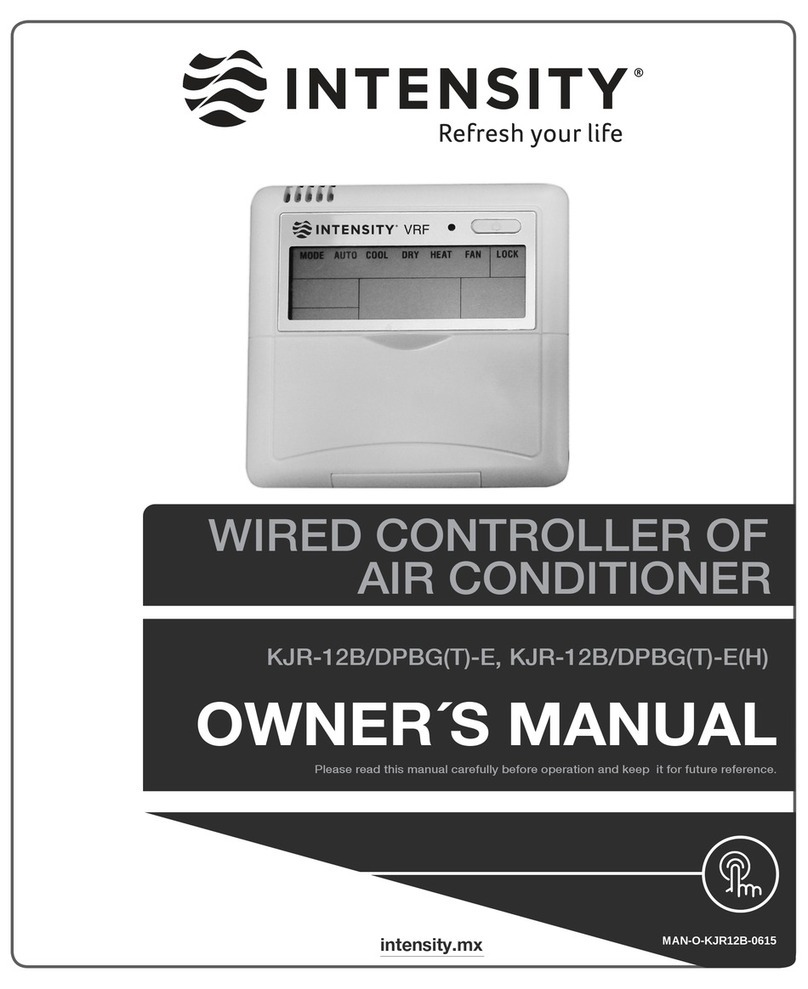 intensity KJR-12B/DPBG(T)-E User manual