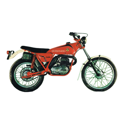 Bultaco SHERPA T 74 1978 owner's manual