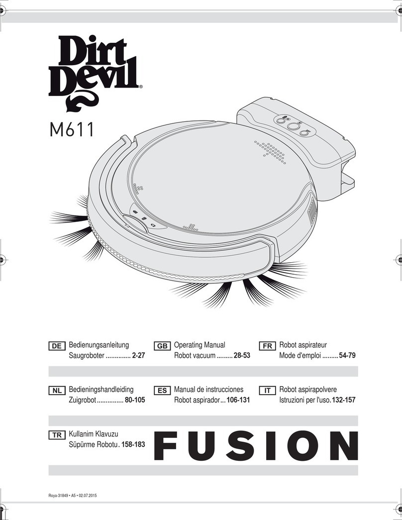 Dirt Devil fusion User manual