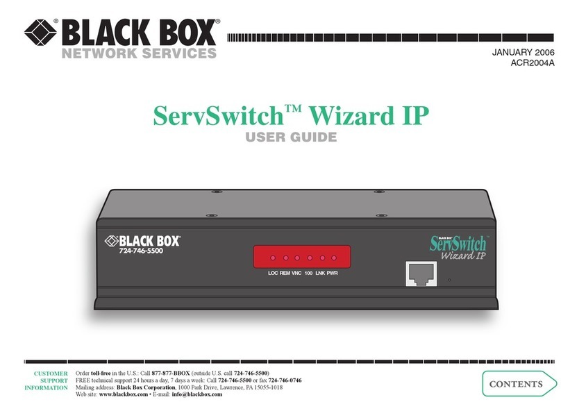 Black Box ACR2004A User manual