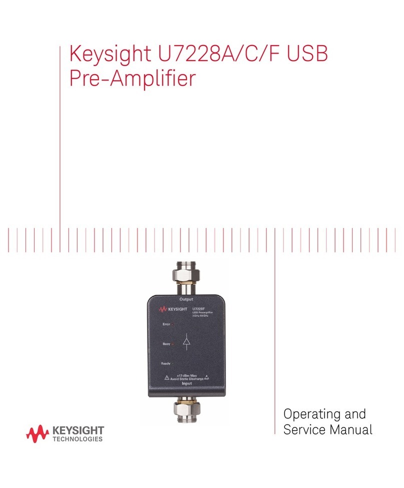 Keysight U7228C Operating and service manual