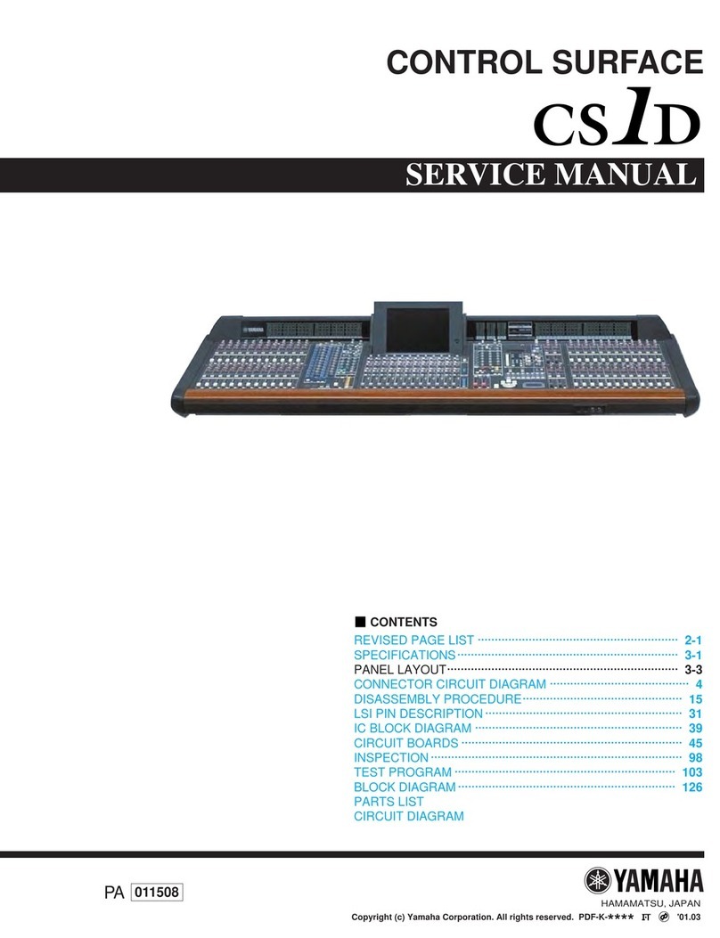 Yamaha CS1D User manual