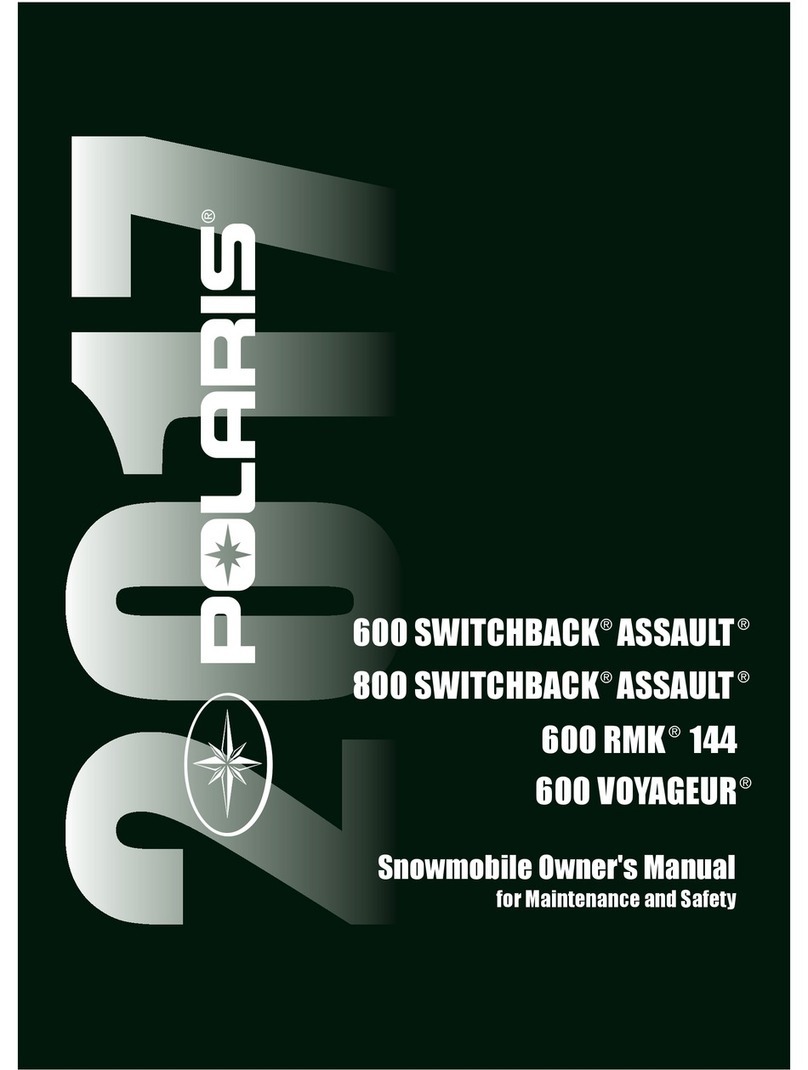 Polaris 800 switchback assault User manual