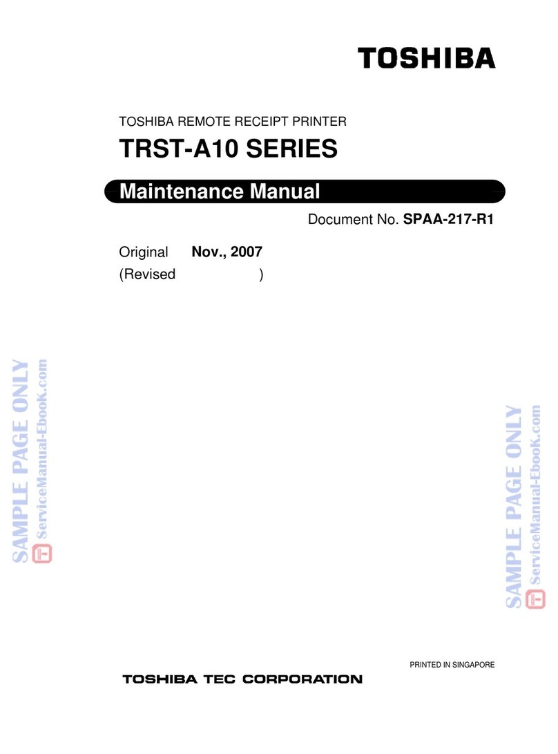 Toshiba TRST-A10 SERIES User manual