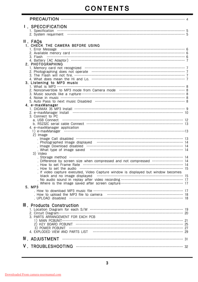 Samsung digimax 35 User manual