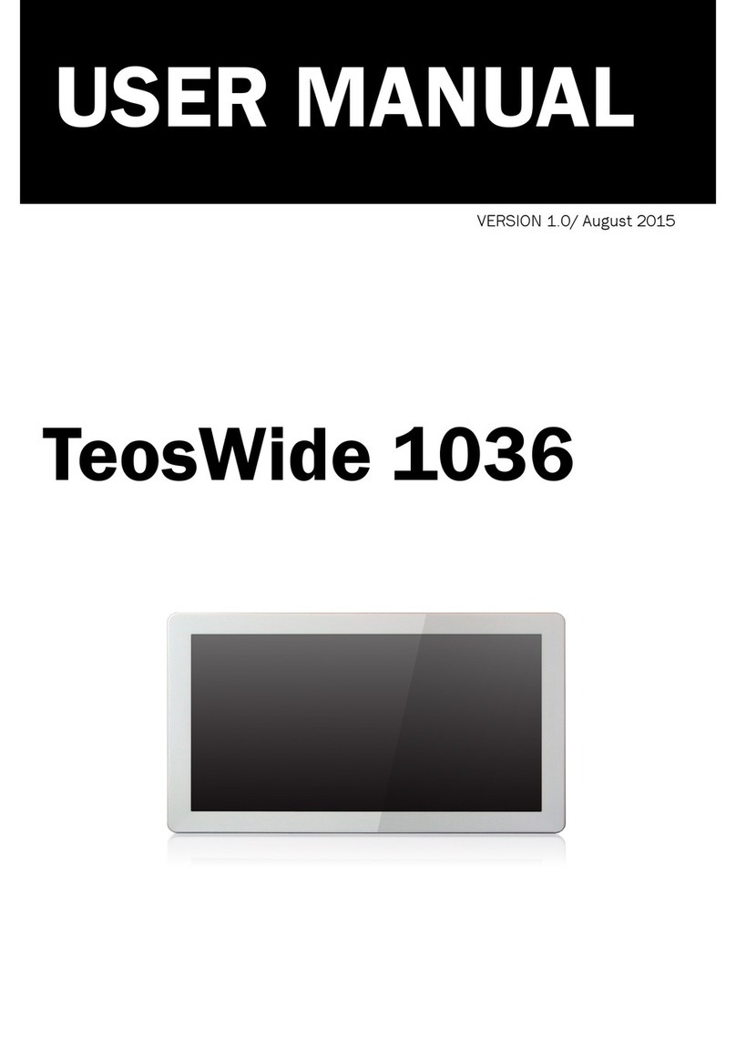 TeosWide 1036 User manual