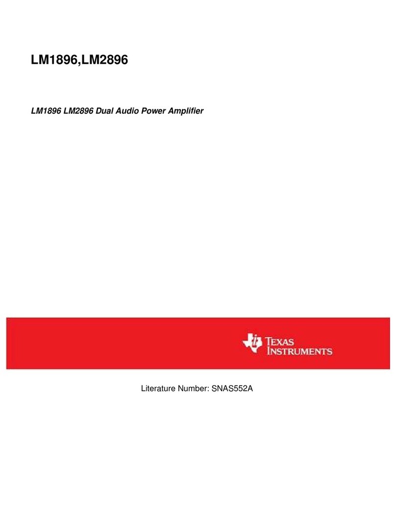 Texas Instruments LM1896 manual