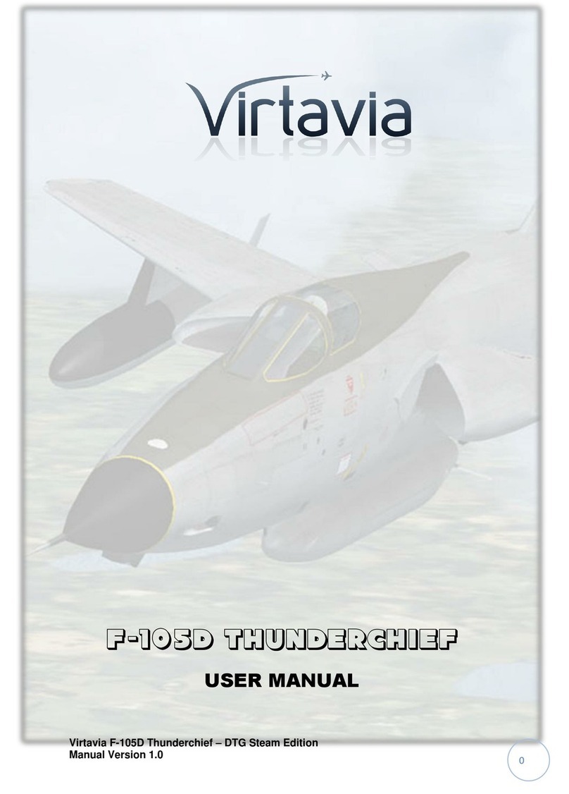 Virtavia F-105D Thunderchief user manual Virtavia F-105D Thunderchief user manual